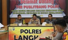 Puslitbang Polri Lakukan Evaluasi Kualitas Kendaraan Dinas di Polres Langkat