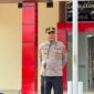 Kepala Bagian Operasional (Kabag Ops) Polres Kutai Barat (Kubar), Kompol E. Teguh Budi saat memimpin apel pagi di Lapangan Mapolres Kubar, pada Rabu (6/8/2025).