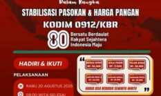Kodim 0912/Kubar Gelar Gerakan Pangan Murah, Jaga Stabilitas Pasokan dan Harga Pangan