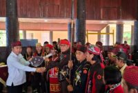 Bupati Kutai Barat (Kubar) Frederick Edwin, Kukuhkan Presidium Dewan Adat (PDA) Kutai Barat periode 2025–2030