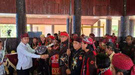 Bupati Kutai Barat (Kubar) Frederick Edwin, Kukuhkan Presidium Dewan Adat (PDA) Kutai Barat periode 2025–2030