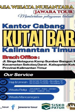 Berizin Resmi dan Berpengalaman, Jawara Tour Kutai Barat Buka Pendaftaran Haji dan Umrah 2026