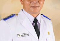 Petinggi Kampung Bentas, Abet Nego, saat menyampaikan keterangan terkait laporan dugaan pelanggaran HGU dan konflik agraria yang diajukan kepada Dewan Perwakilan Rakyat Republik Indonesia (DPR RI) di Jakarta.