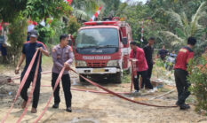 Aksi Cepat Tim Gabungan Padamkan Kebakaran Rumah Kontrakan di Sekolaq Oday