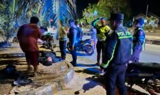 Pengendara Yamaha MX King Kecelakaan Tunggal di Sendawar, Polisi Evakuasi Korban ke RSUD HIS